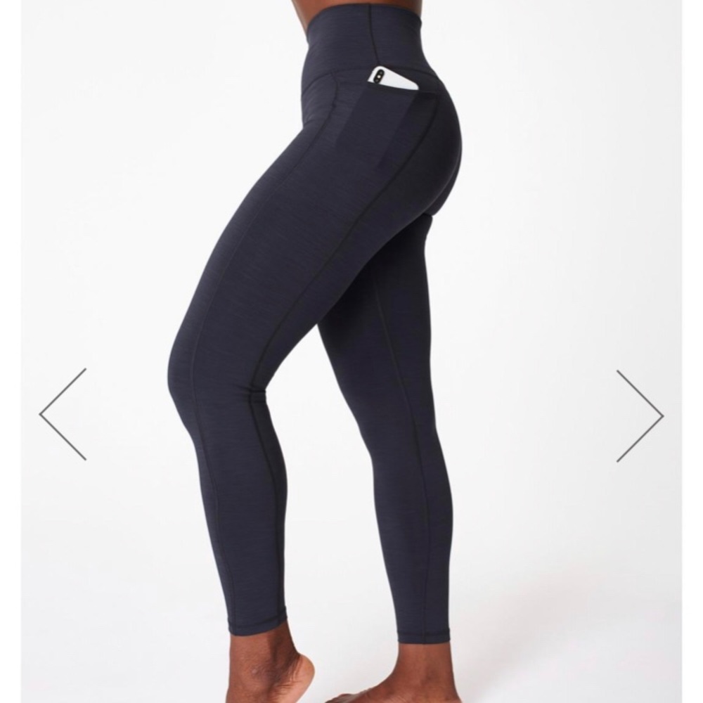 Black Super Sculpt Yoga Leggings